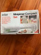 Braun Minipimer Compact Set - !, Witgoed en Apparatuur, Ophalen of Verzenden, Nieuw, Blender