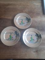 3 bordjes antiek, Antiek en Kunst, Antiek | Wandborden en Tegels, Ophalen of Verzenden