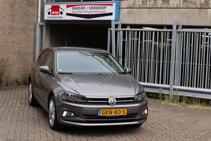 Volkswagen Polo 1.5 TSI Highline (bj 2020, automaat), Auto's, Volkswagen, Bedrijf, Te koop, Polo, ABS, Adaptive Cruise Control