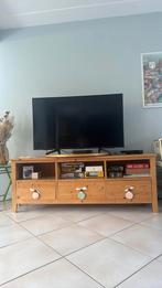 INTERIOR’s bench for TV, Huis en Inrichting, Kasten | Televisiemeubels, Ophalen, Gebruikt, 150 tot 200 cm, Eikenhout