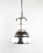 industriële lampen hanglamp eetkamertafel tafel, Gebruikt, Ophalen of Verzenden, Metaal, Frans industrieel