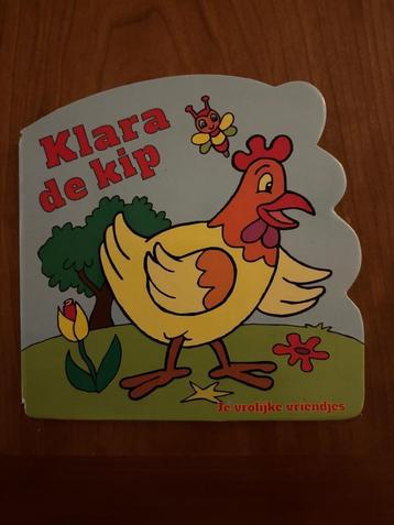 Kartonboek Klara de Kip ( vrolijke vriendjes ) beschikbaar voor biedingen