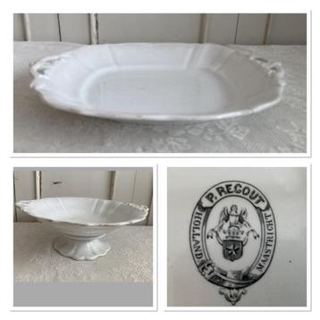 P. Regout / Schalen met beeldmerk: Stadsengel beschikbaar voor biedingen