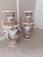 2 Grote vintage Chinese Vazen  40 cm, Ophalen