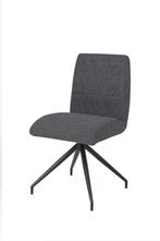 Eetkamerstoel Guus in een antraciet bouclé stof, Ophalen, Nieuw, Vijf, Zes of meer stoelen, Modern