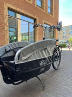 2dehands Gazelle Cabby bakfiets - 7 versnellingen - zwart, Gebruikt, 3 kinderen, Opvouwbaar, Ophalen of Verzenden
