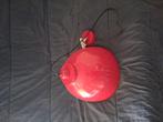 Kleine rode hanglamp, Ophalen, Zo goed als nieuw, Minder dan 50 cm