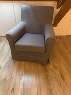 Ikea Stoel met Wasbare Hoes - 65x70cm, Ophalen, Gebruikt, Minder dan 75 cm, Stof