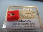 Naald Dreher & Kauf vervangt Audio technica ATN3400, Nieuw, NVT, Ophalen of Verzenden, Platenspeler-onderdeel
