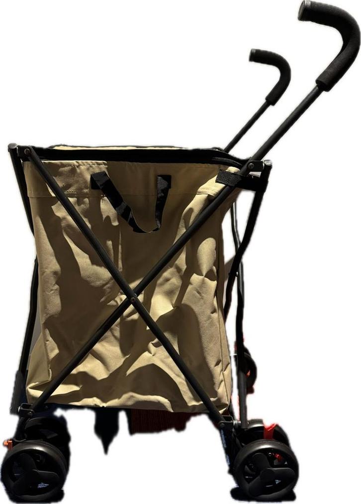 Opvouwbare boodschappentrolley, Huis en Inrichting, Kasten | Stellingkasten, Gebruikt, Ophalen of Verzenden