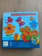 Djeco Little Observations Kleuren Vlinderspel, Kinderen en Baby's, Speelgoed | Educatief en Creatief, Ophalen of Verzenden, Zo goed als nieuw