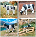 Levensecht beeld geit, beeld varken, kalf, koe beeld, Tuin en Terras, Tuinbeelden, Ophalen, Nieuw, Kunststof, Dierenbeeld