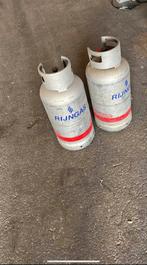 Gasfles Aluminium Rijngas 2x, Caravans en Kamperen, Ophalen, Gebruikt