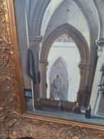 Zeldzaam kerkinterieur Cor van der Zwalm Rotterdam, Ophalen of Verzenden