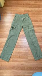 Cargobroek van Pull&Bear mt 32, Ophalen of Verzenden, Zo goed als nieuw, Groen, Lang