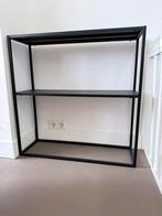 Sidetable zwart metaal industrieel, Ophalen, 50 tot 100 cm, Industrieel modern, Zo goed als nieuw