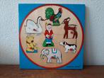 Vintage houten Simplex Toys puzzel Dieren
