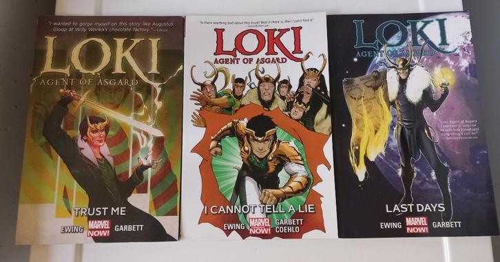 Loki: Agent Of Asgard vol 1,2,3 TPB (Nijmegen oost), Boeken, Strips | Comics, Zo goed als nieuw, Complete serie of reeks, Amerika