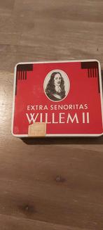 Sigaren blik van Willem 2,heel oud, Verzamelen, Ophalen of Verzenden, Zo goed als nieuw