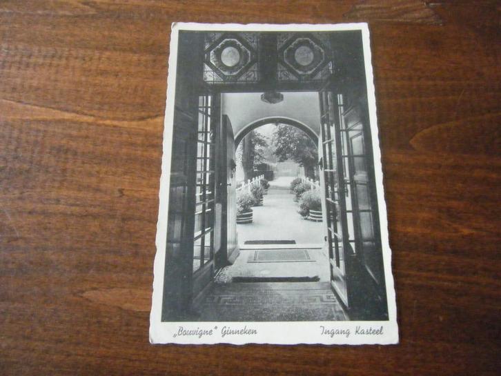 E28 - Breda / Ginneken - Ingang Kasteel Bouvigne - Mooi/Oud, Verzamelen, Ansichtkaarten | Nederland, Noord-Brabant, Ophalen of Verzenden