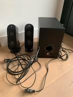 Geluidsset met 2 boxen - Werkt mogelijk niet, Overige merken, Ophalen of Verzenden, Niet werkend, Minder dan 60 watt