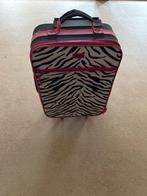 Leuke Kinderkoffer - Zebra Print, Ophalen, Gebruikt, 50 tot 60 cm, Hard kunststof