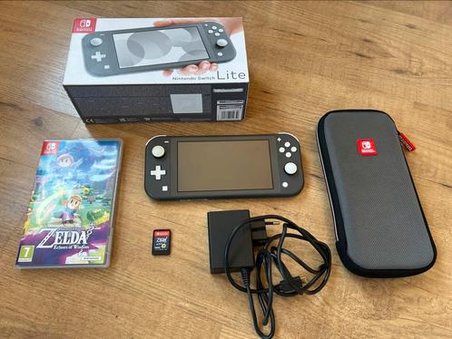 Nintendo Switch Lite, inclusief Zelda Echoes of Wisdom, Spelcomputers en Games, Spelcomputers | Nintendo Switch, Zo goed als nieuw