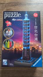 Ravensburger 3D Puzzel Taipei Night edition, Ophalen of Verzenden, Minder dan 500 stukjes, Zo goed als nieuw, Rubik's of 3D-puzzel