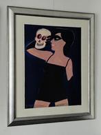 Corneille - Vrouw en schedel - Gesigneerd - 1979 - 23/90, Ophalen of Verzenden