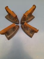 ijzeren strijkijzer/4stuks, Antiek en Kunst, Ophalen