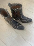 Gave Shabbies laarzen leer, Shabbies Amsterdam, Blauw, Lage of Enkellaarzen, Ophalen of Verzenden