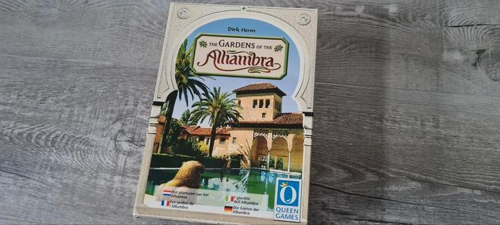 The Gardens of the Alhambra - Queen Games, Hobby en Vrije tijd, Gezelschapsspellen | Bordspellen, Gebruikt, Drie of vier spelers