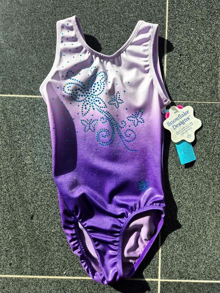 turnpakje maat AXS 146 152 158 164, Sport en Fitness, Turnen, Nieuw, Turnpak(je), Kindermaat 146 t/m 176, Paars, Ophalen of Verzenden