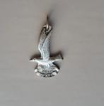 Zilveren hanger. Zeemeeuw. Texel., Ophalen of Verzenden, Zilver, Zilver