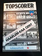 Programmaboekje hfc haarlem AAGent, Ophalen of Verzenden, Zo goed als nieuw, Overige binnenlandse clubs