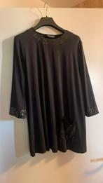 Leuk shirt met pailetten voor de kerst maat 44 nieuw, Ophalen, Nieuw, Zwart, Shirt of Top