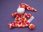 TIAMO DE KANDEEL Knuffeldoekje POPJE. ROOD BONT **Nieuw**, Ophalen of Verzenden, Nieuw, Overige typen