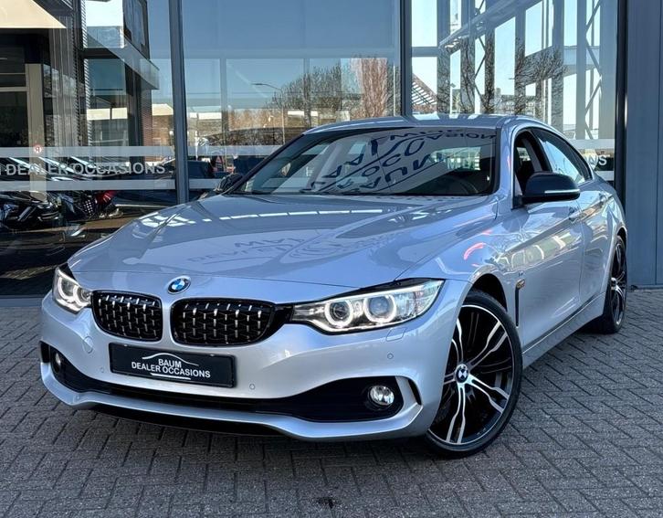 Bmw 4-SERIE GRAN COUPE 420D GRAN COUPE M AUTOMAAT AIRCO NAVI, Auto's, BMW, 4-Serie Gran Coupé, ABS, Airbags, Airconditioning, Bluetooth