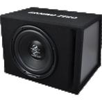 Ground Zero 10 Inch Subwoofer in Gepoorde kist 500 Watt Max