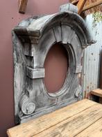 Zink, osse-oog, Frankrijk, raam, Oeil de Boeuf, beauty, Antiek en Kunst, Curiosa en Brocante, Ophalen