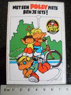 sticker met een polly fiets ben je iets! blauw ook kind, Verzenden, Zo goed als nieuw, Merk