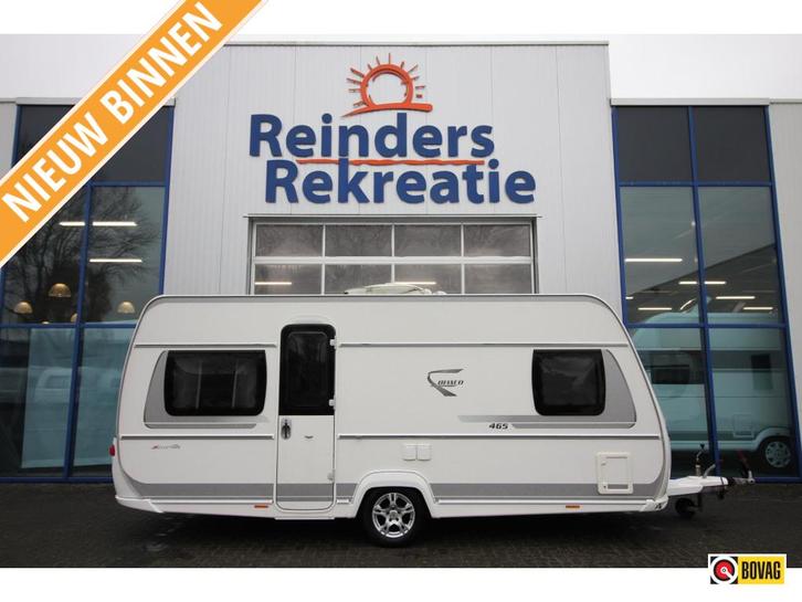 Fendt Bianco Selection 465 SFB Vloerverwarming, Voortent, Caravans en Kamperen, Caravans, Bedrijf, tot en met 4, Rondzit, Fendt