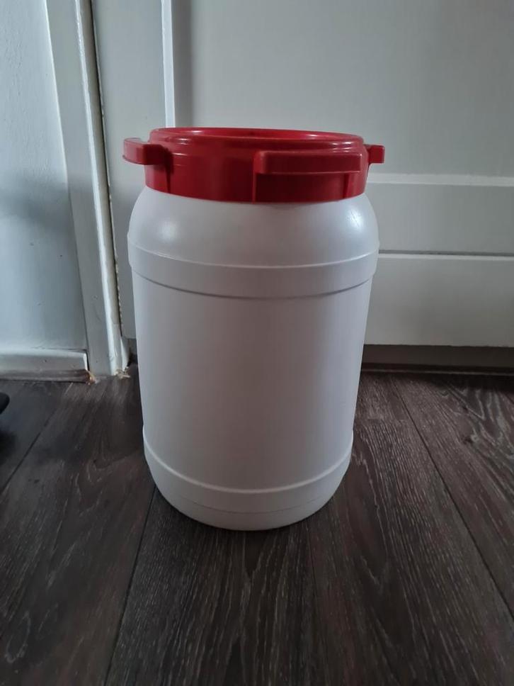 Curtec waterdichte ton 20 liter 3x, Dieren en Toebehoren, Dierenvoeding, Ophalen