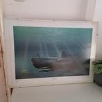 Ingelijste gesigneerde print Sitting Silent van Thomas Gower, Ophalen