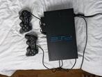 PlayStation 2 Zwart met 2 Controllers en 16 spelletjes, Spelcomputers en Games, Spelcomputers | Sony PlayStation 2, Gebruikt, Met 2 controllers