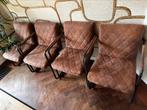 4 eetkamerstoelen, Ophalen, Zo goed als nieuw, Vier