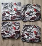 4 leuke kussen hoesjes met de thema herfst, Ophalen of Verzenden, Zo goed als nieuw, Zwart, Vierkant