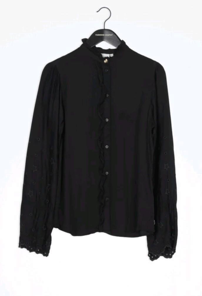 Fabienne Chapot Clara blouse maat 36 *nieuw *, Kleding | Dames, Blouses en Tunieken, Nieuw, Maat 36 (S), Zwart, Ophalen of Verzenden