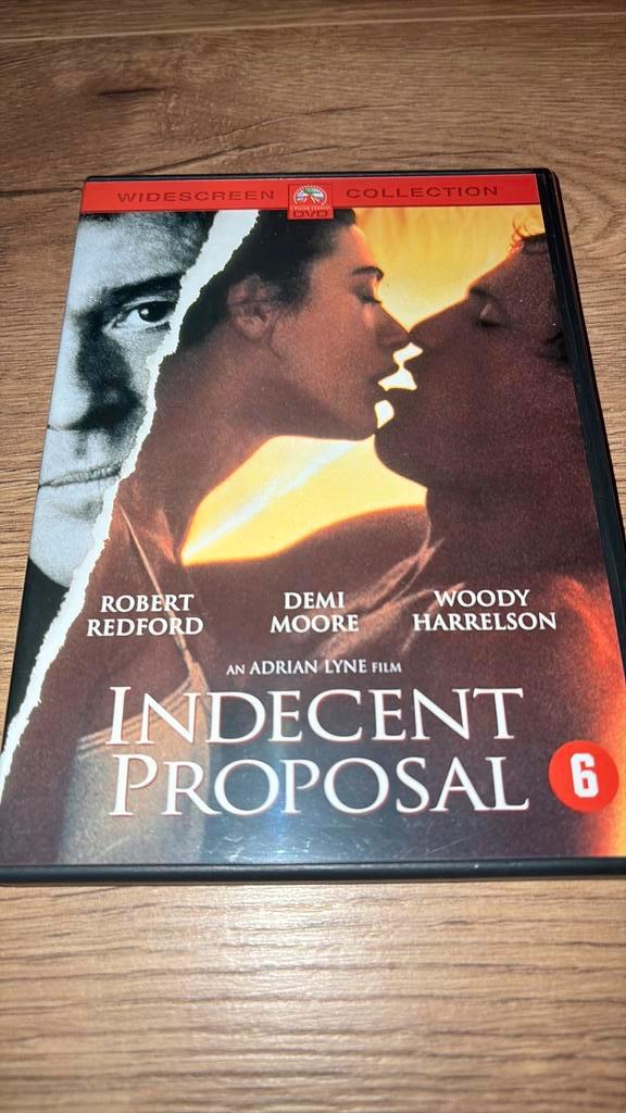 Indecent Proposal met Robert Redford en Demi Moore., Cd's en Dvd's, Dvd's | Drama, Zo goed als nieuw, Vanaf 16 jaar, Ophalen of Verzenden