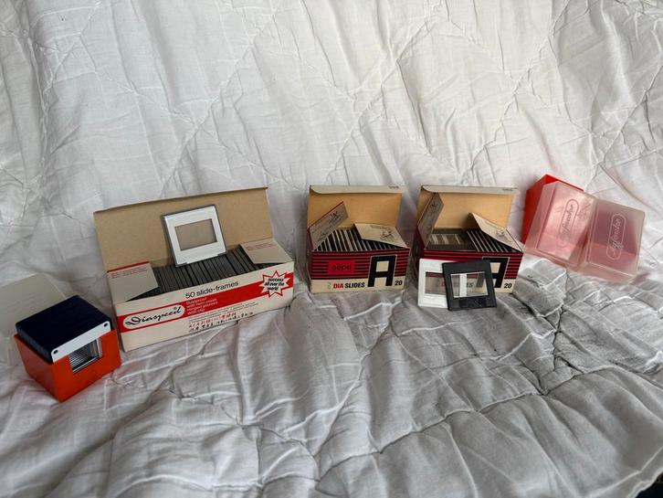 Vintage Dia's & Frames Collectie - Gepe & Diaspeed, Audio, Tv en Foto, Diaprojectors, Zo goed als nieuw, Ophalen of Verzenden